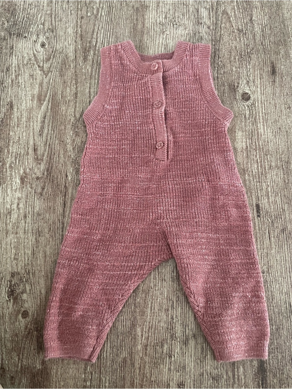 Zara Knit Onesie Size 1-3 Months